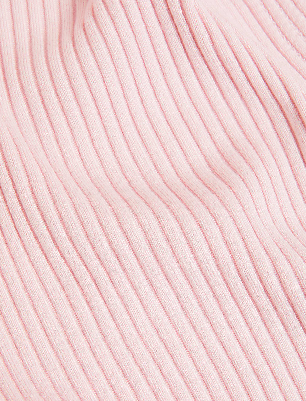 Ribbed Collared V-Neck Jumper