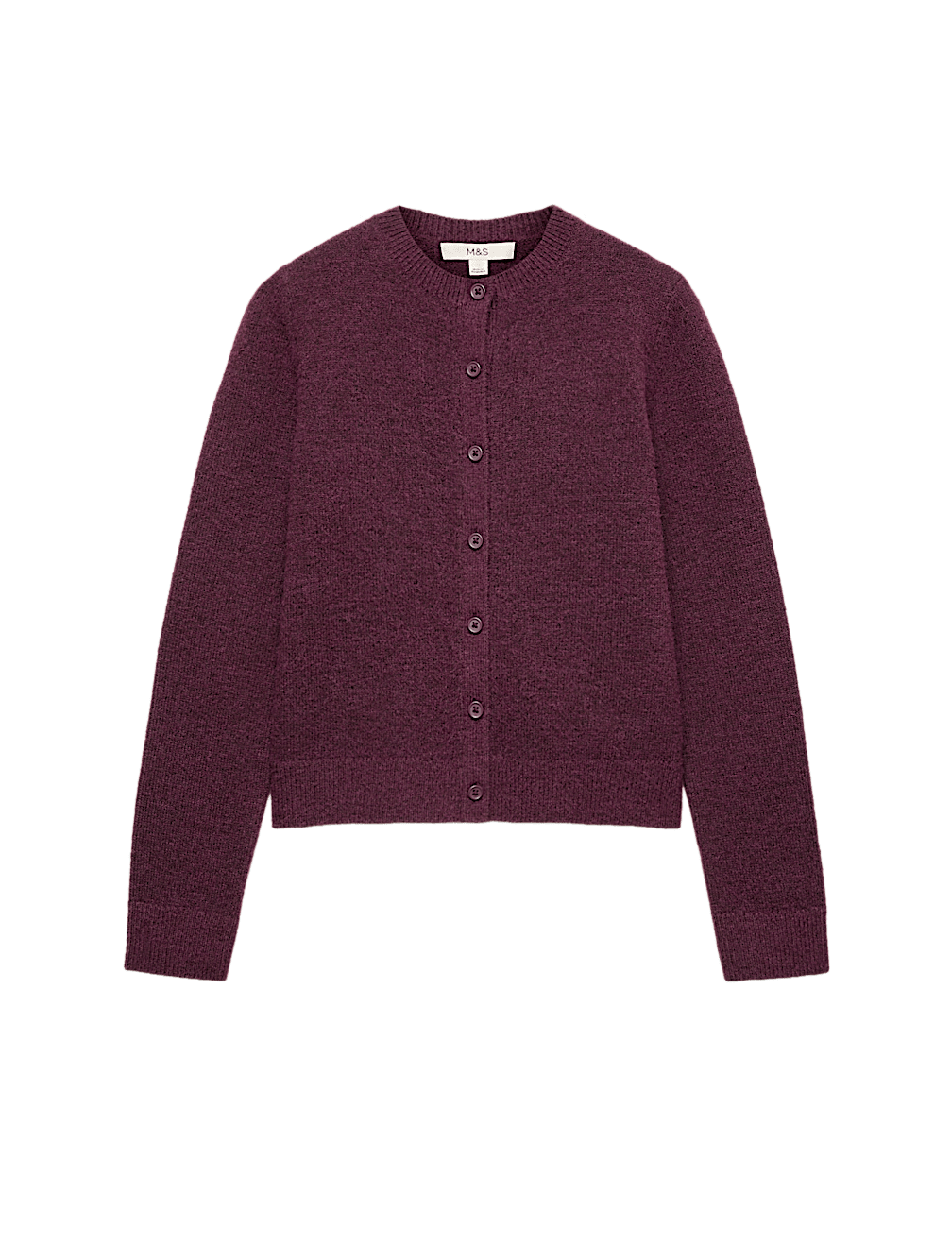 Crew Neck Cardigan
