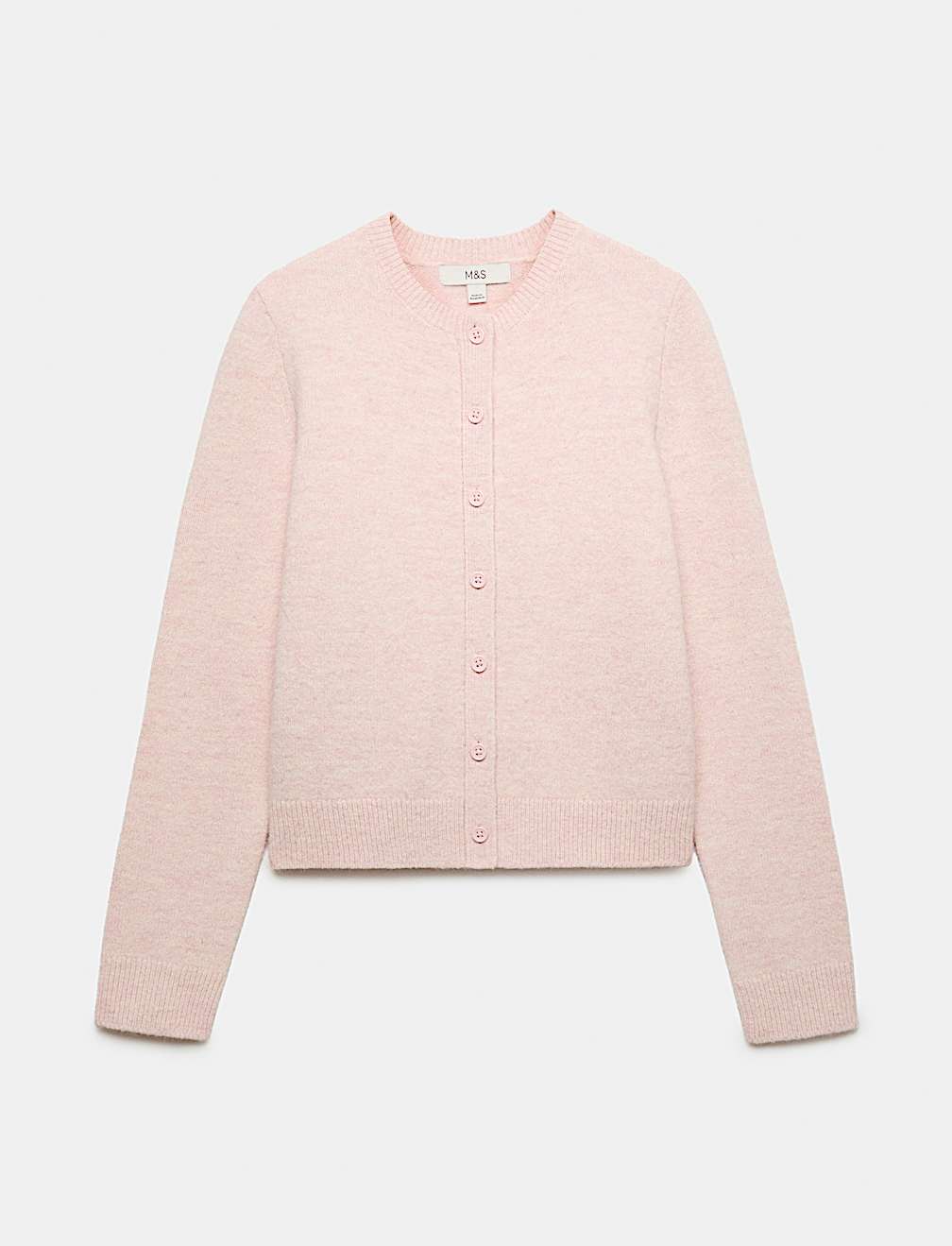 Crew Neck Cardigan