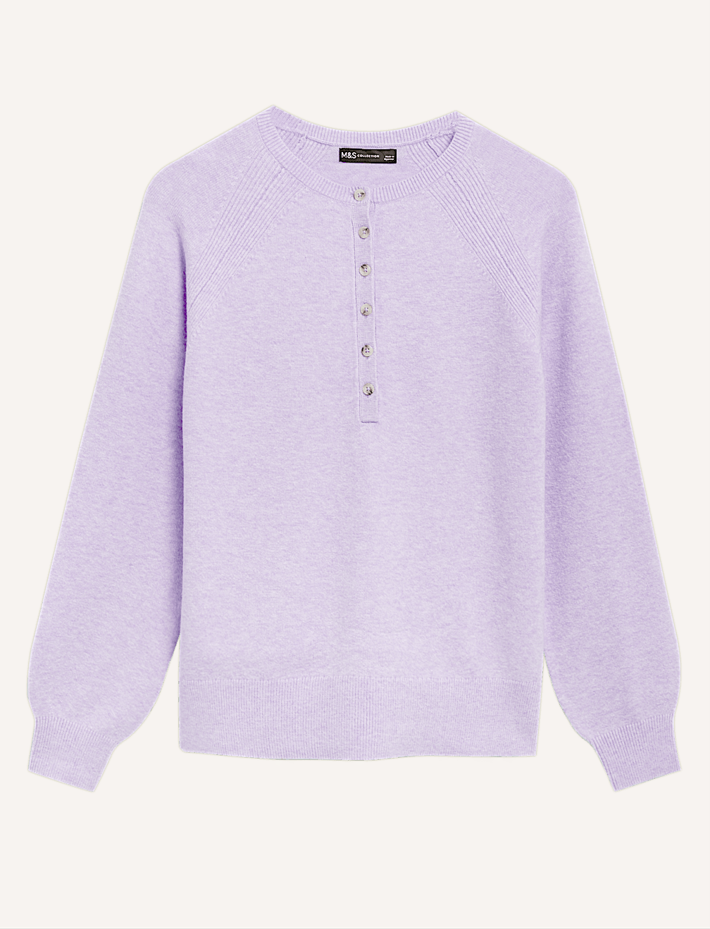 Recycled Blend Relaxed Longline Jumper