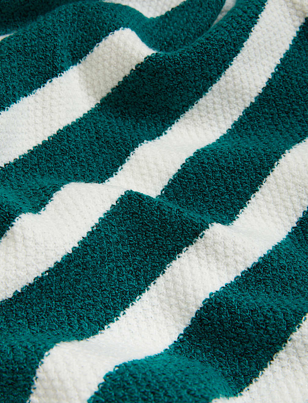 Recycled Blend Striped Collared Jumper