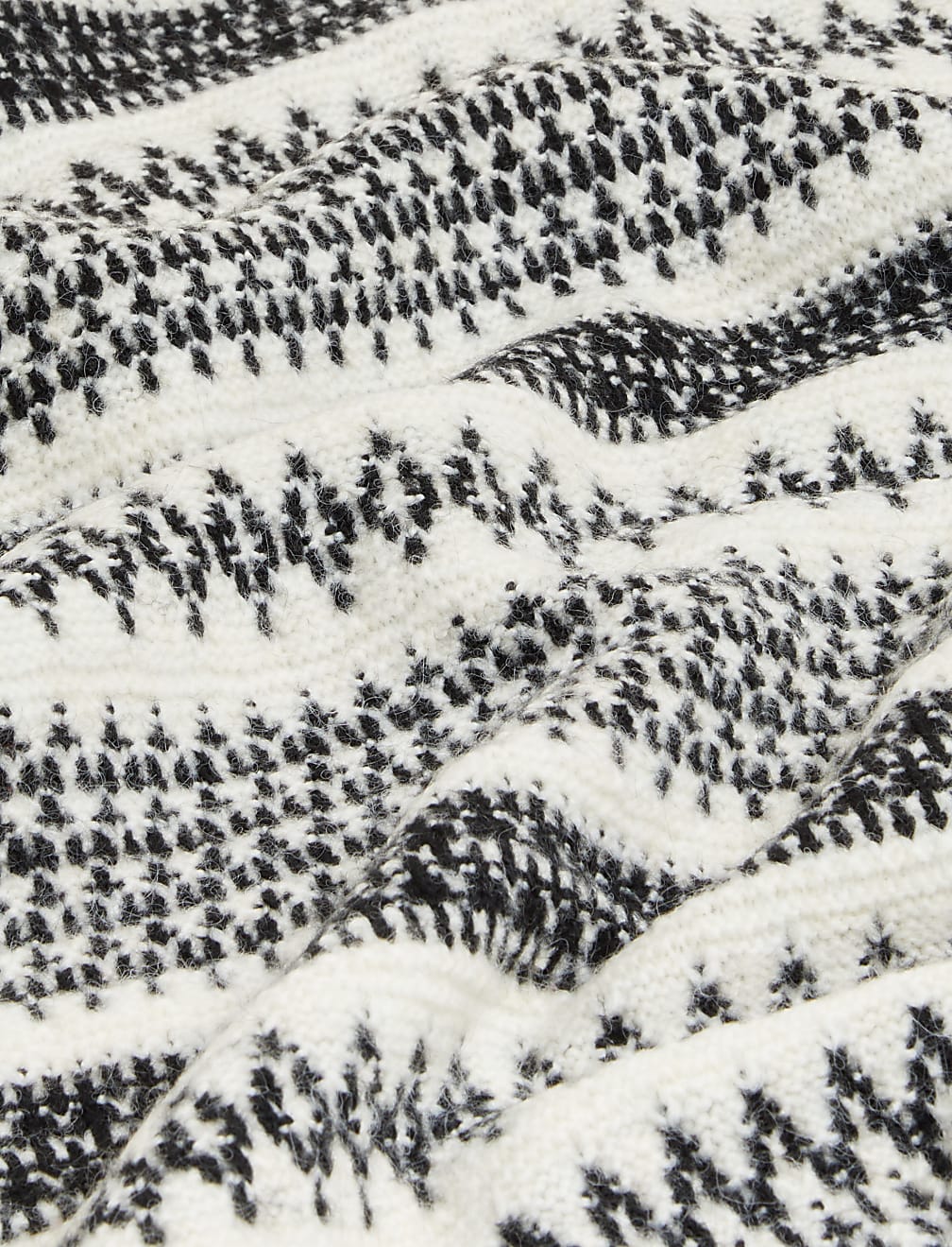 Recycled Blend Fair Isle Knitted Vest