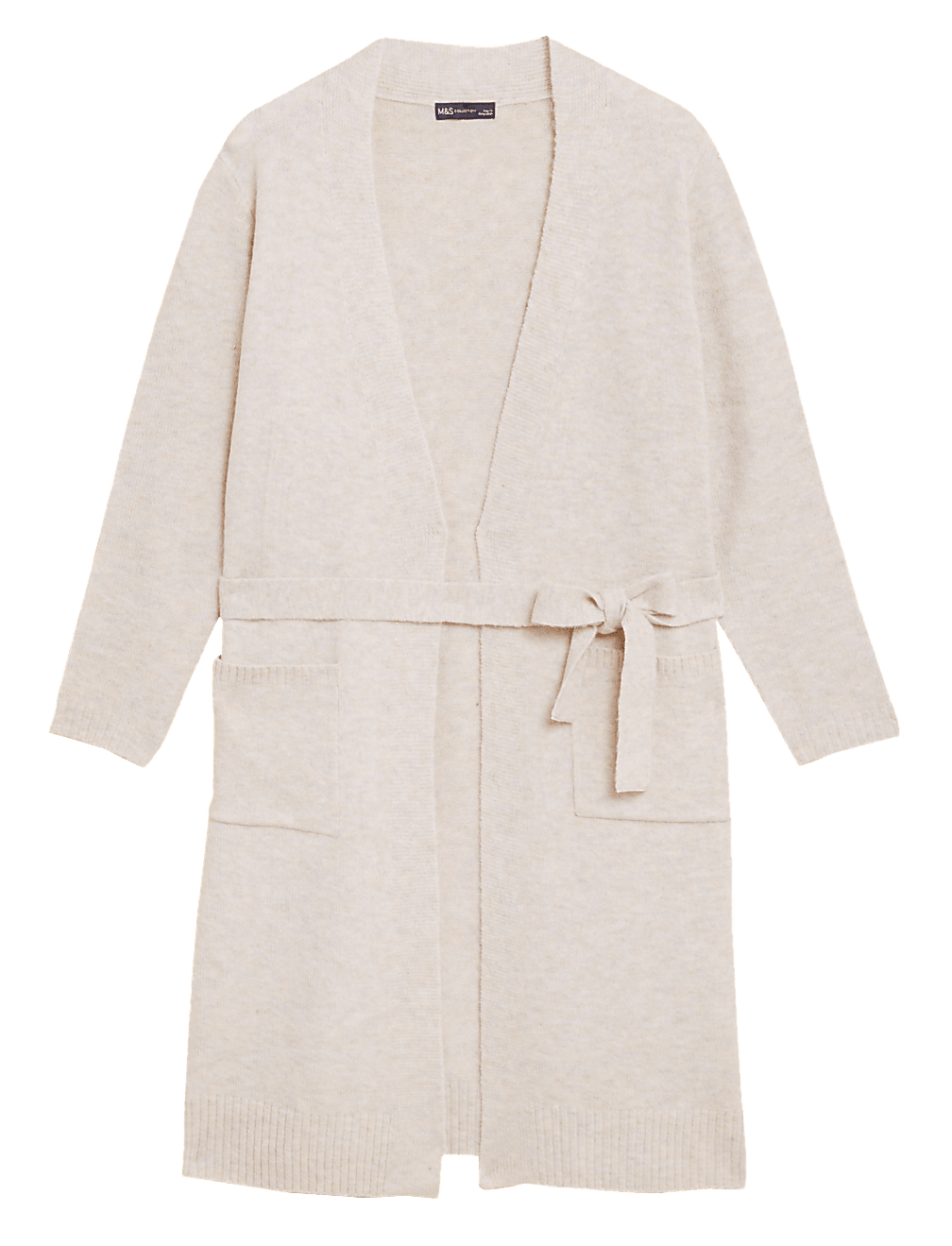 Belted Longline Cardigan
