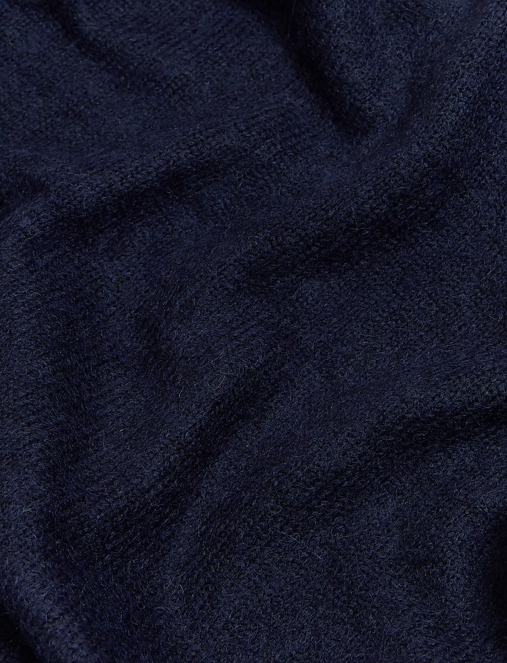 Cropped Hooded Cardigan with Wool