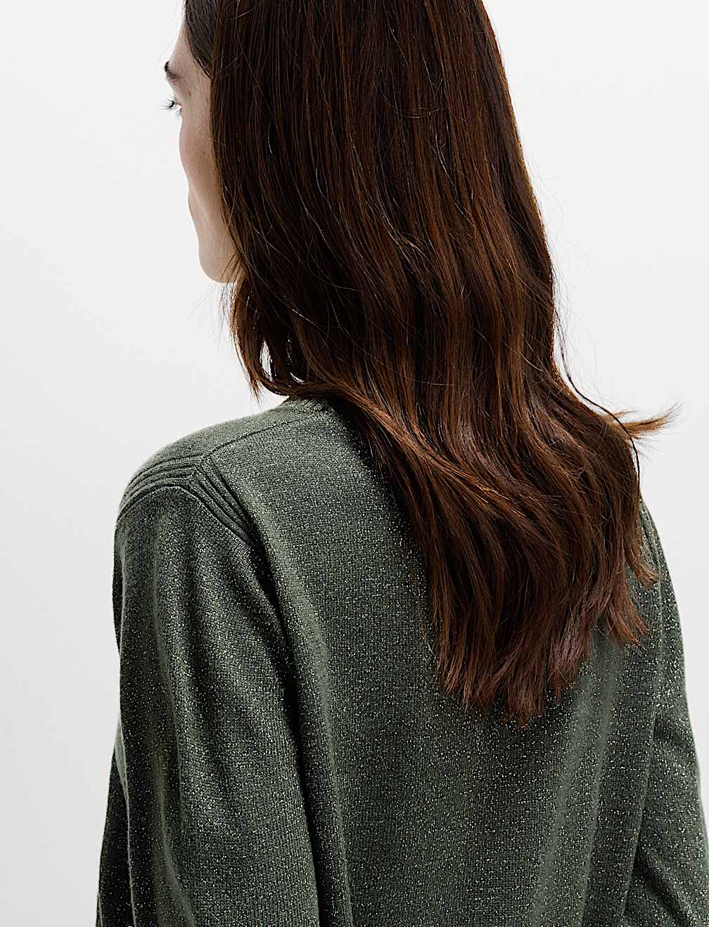 Cashmilon Sparkle Crew Neck Jumper