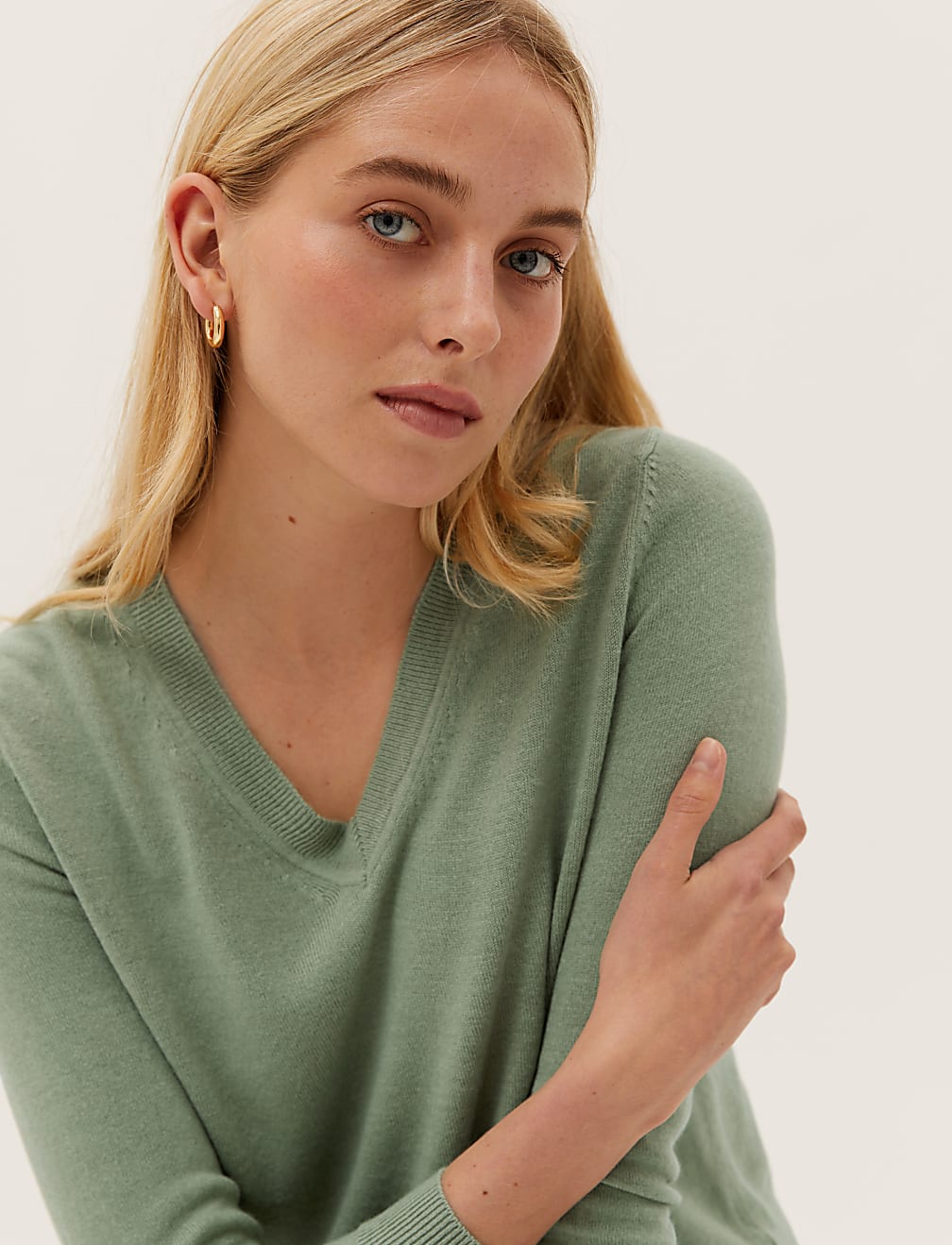Supersoft V-Neck Jumper