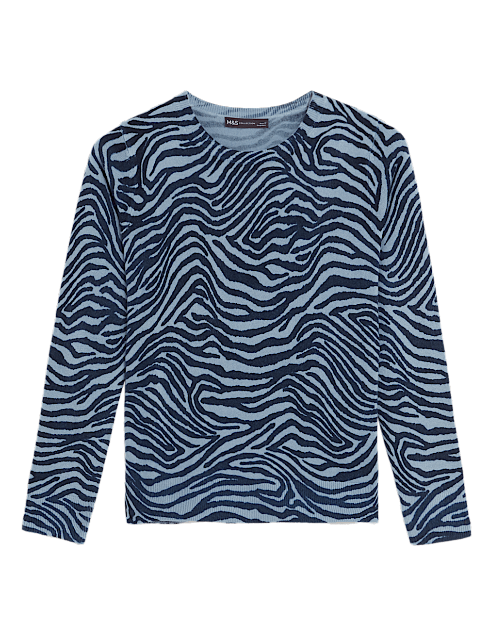 Supersoft Animal Print Crew Neck Jumper