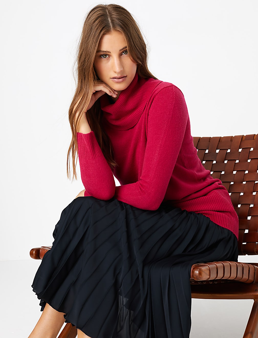 Cowl Neck Jumper