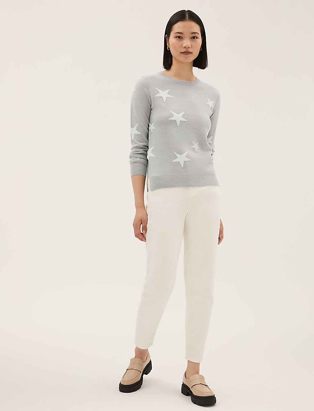 Supersoft Star Crew Neck Jumper