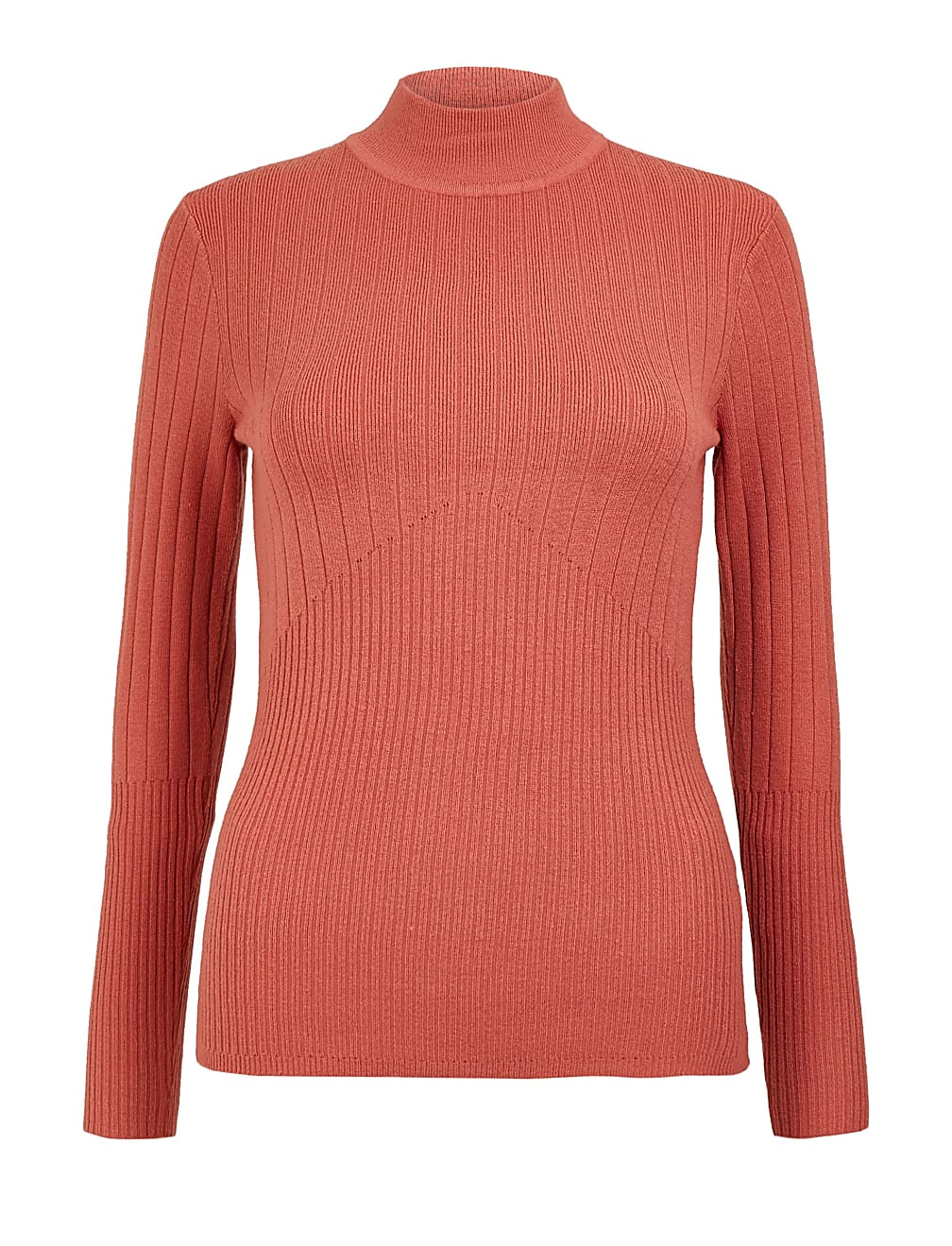 Ribbed Fitted Jumper