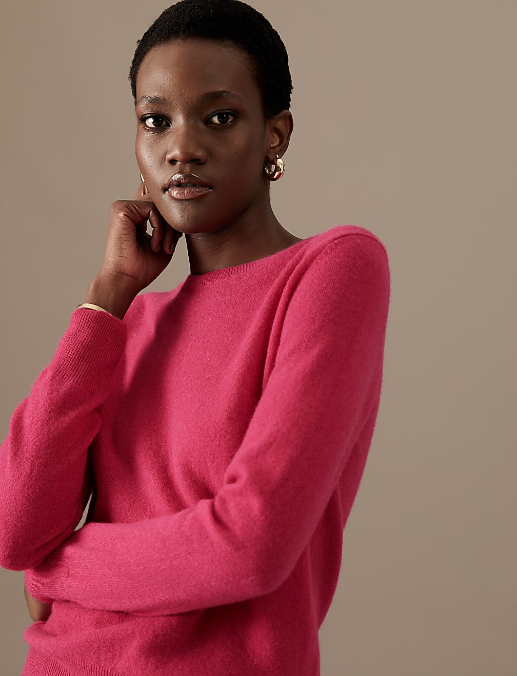 Pure Cashmere Crew Neck Jumper