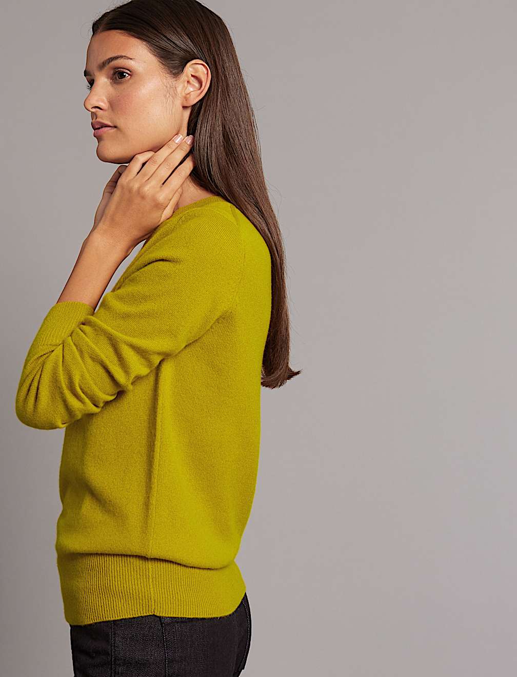 Pure Cashmere Crew Neck Jumper