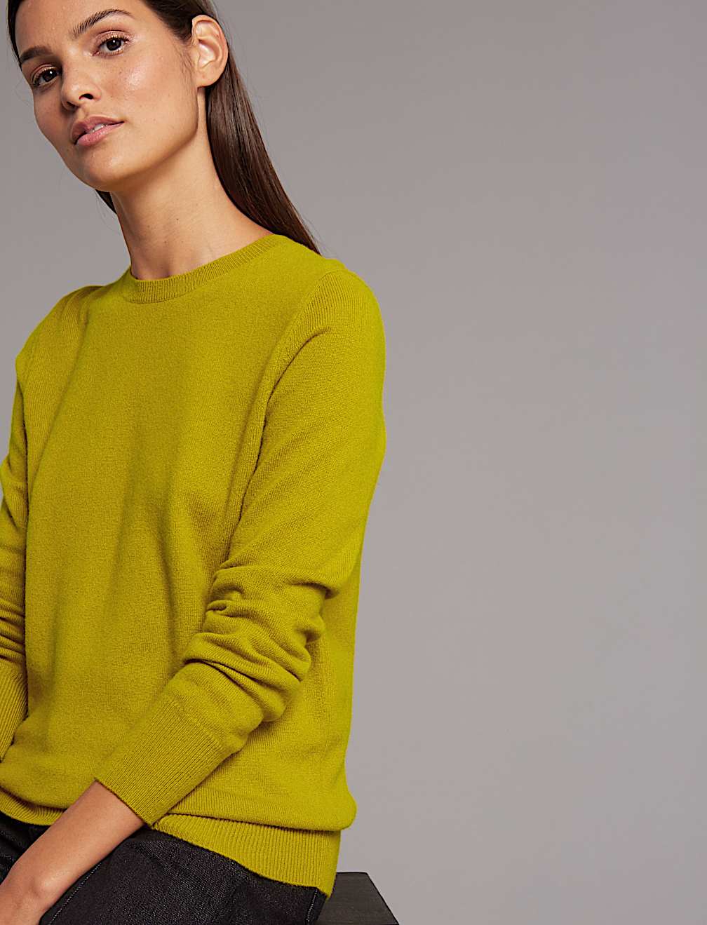 Pure Cashmere Crew Neck Jumper