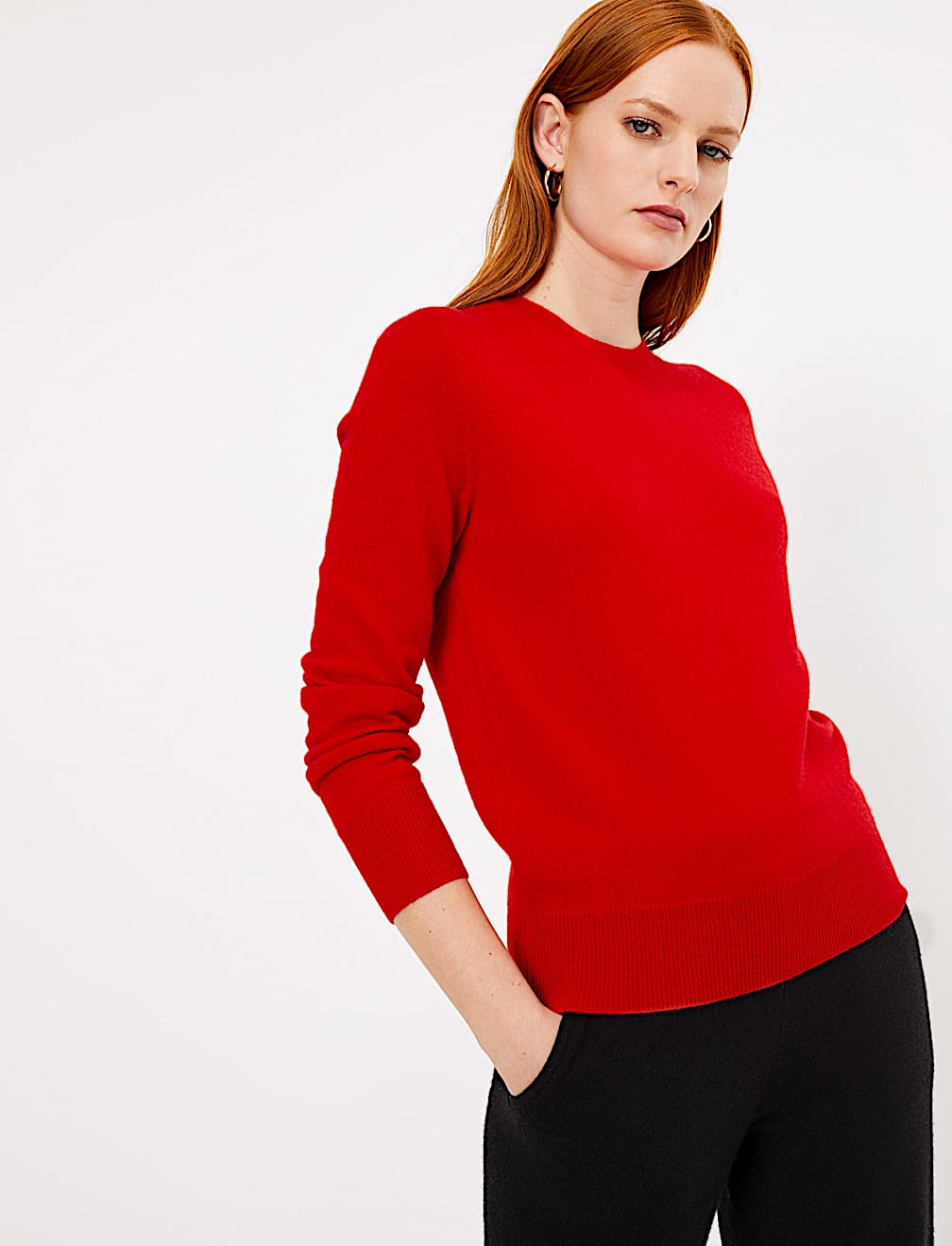 Pure Cashmere Crew Neck Jumper