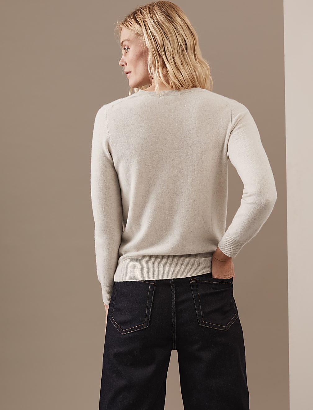 Pure Cashmere Crew Neck Jumper