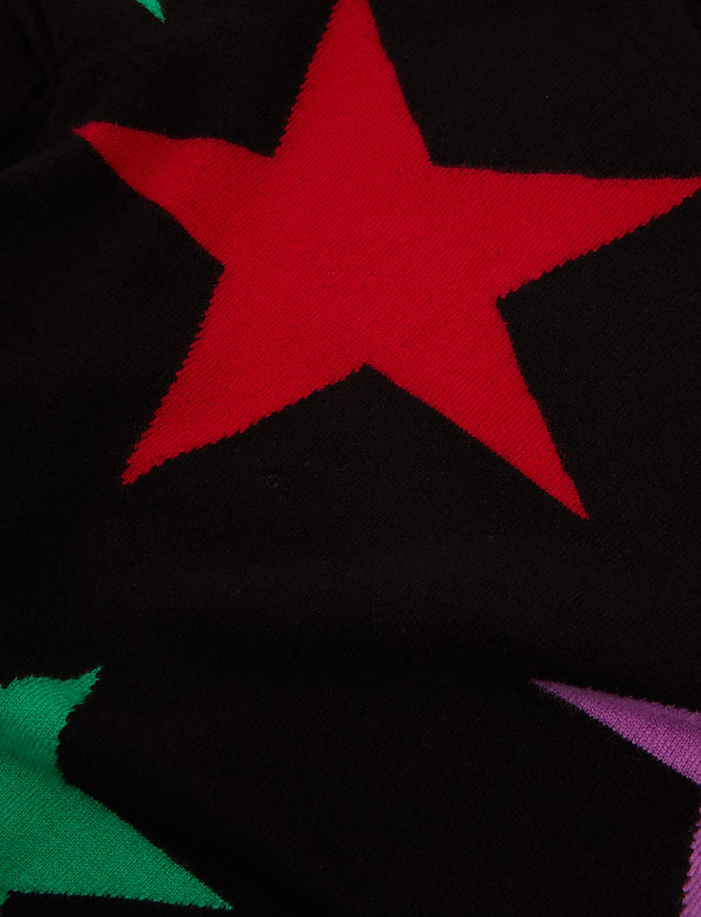 Pure Cashmere Star Crew Neck Jumper