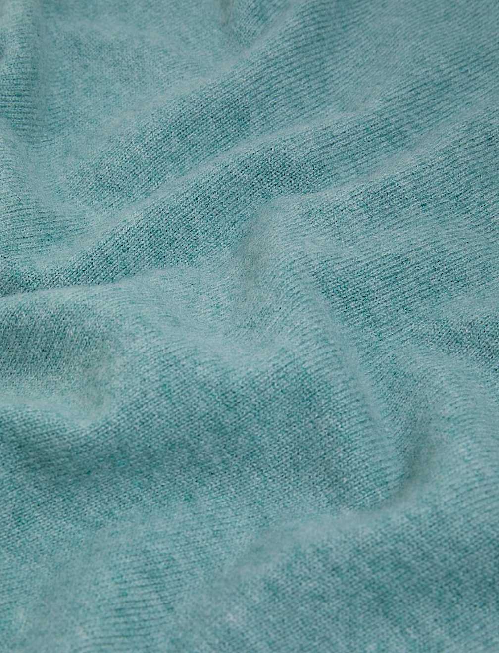 Pure Cashmere Crew Neck Cardigan