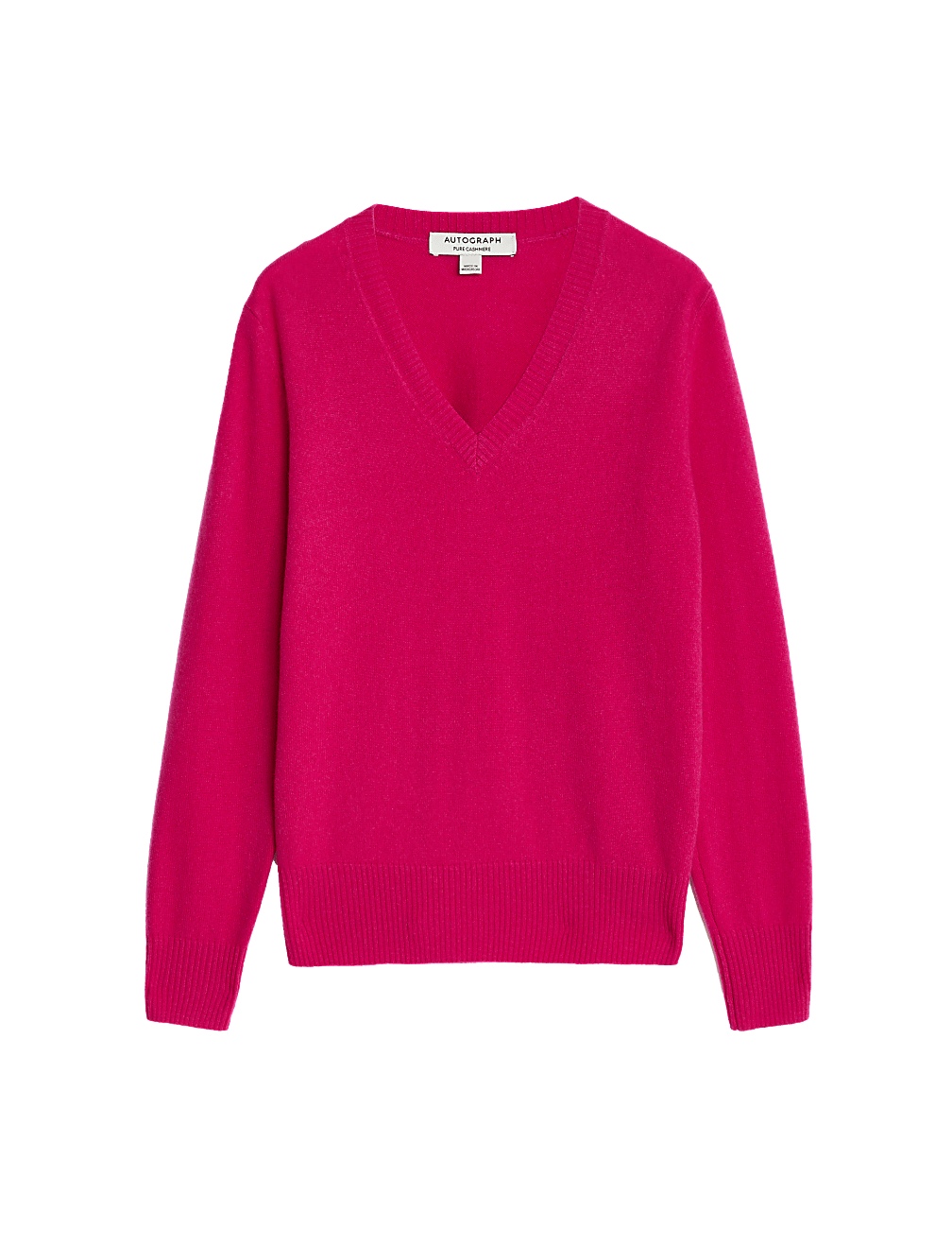 Pure Cashmere V-Neck Jumper