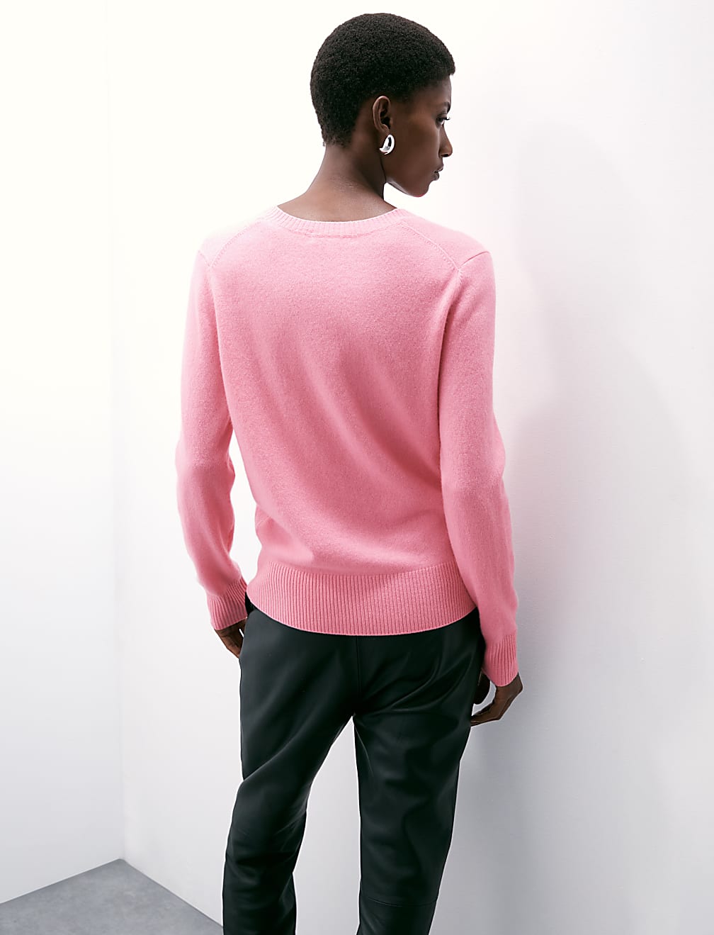 Pure Cashmere V-Neck Jumper