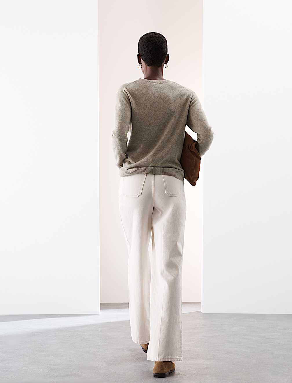 Pure Cashmere Crew Neck Jumper