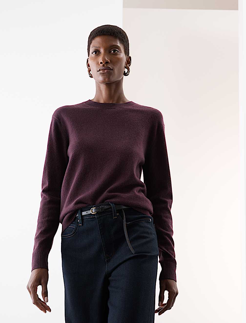 Pure Cashmere Crew Neck Jumper