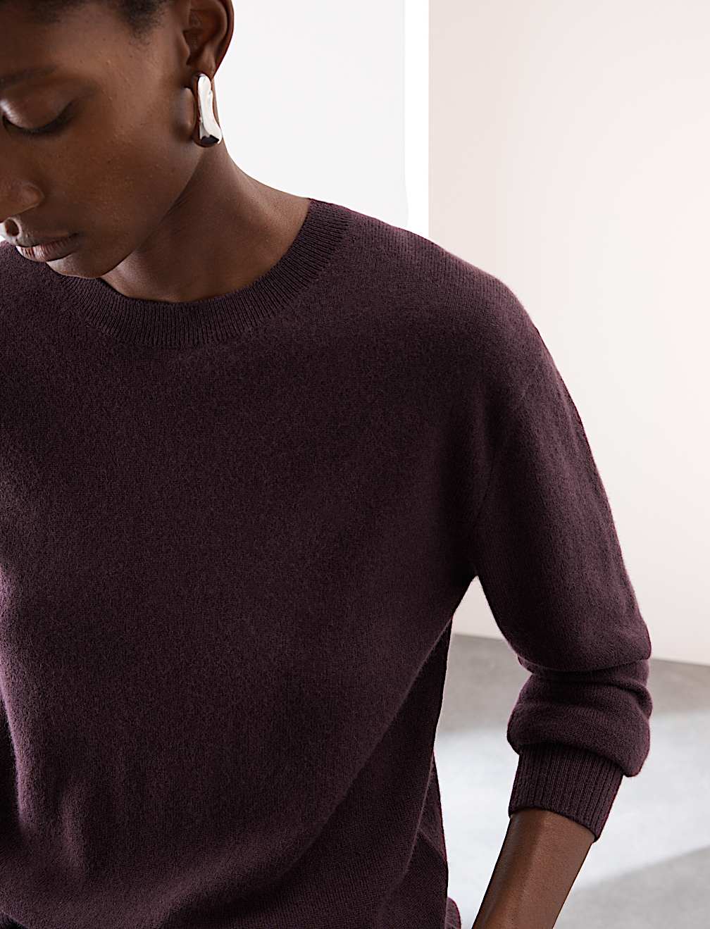 Pure Cashmere Crew Neck Jumper