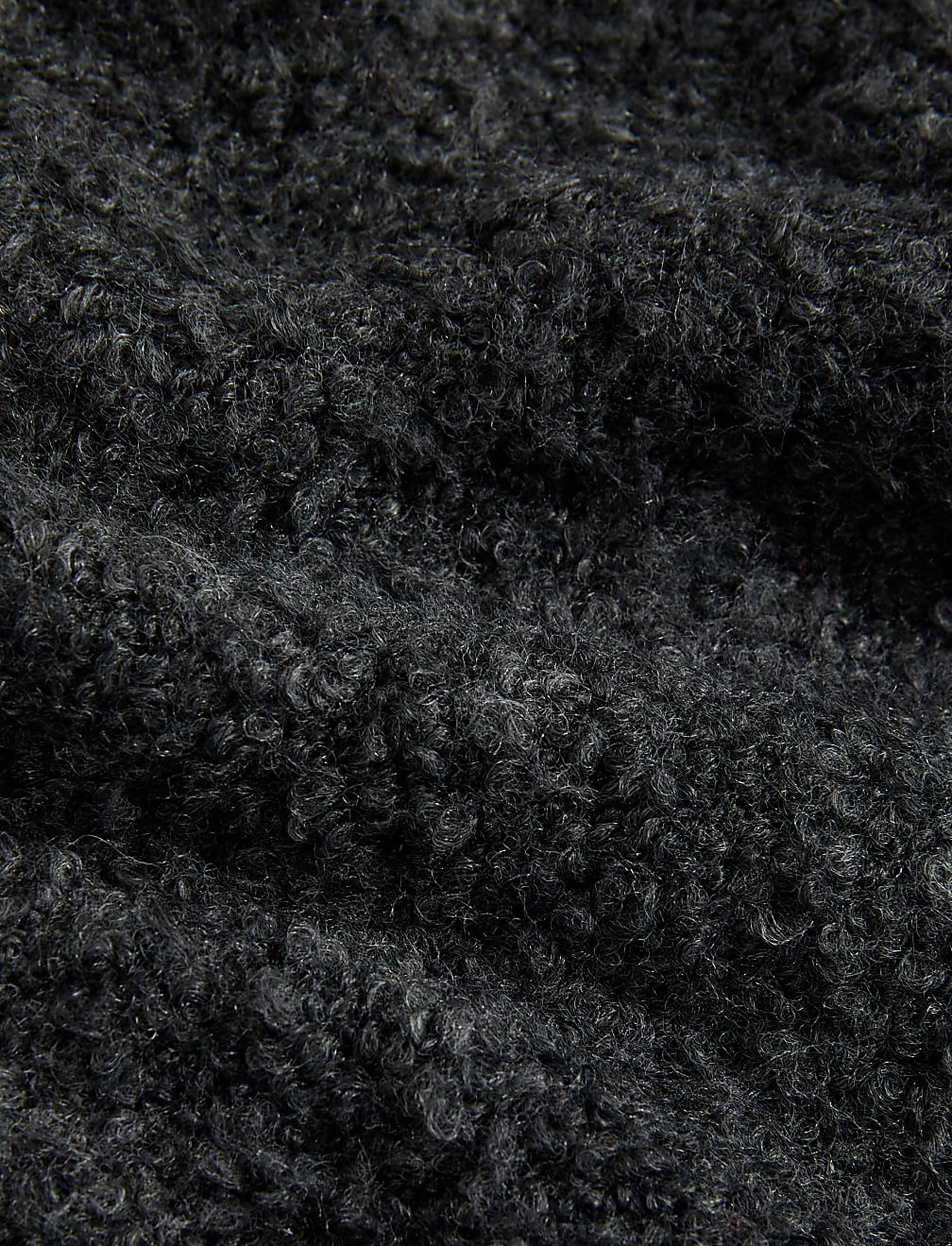 Textured Crew Neck Relaxed Jumper