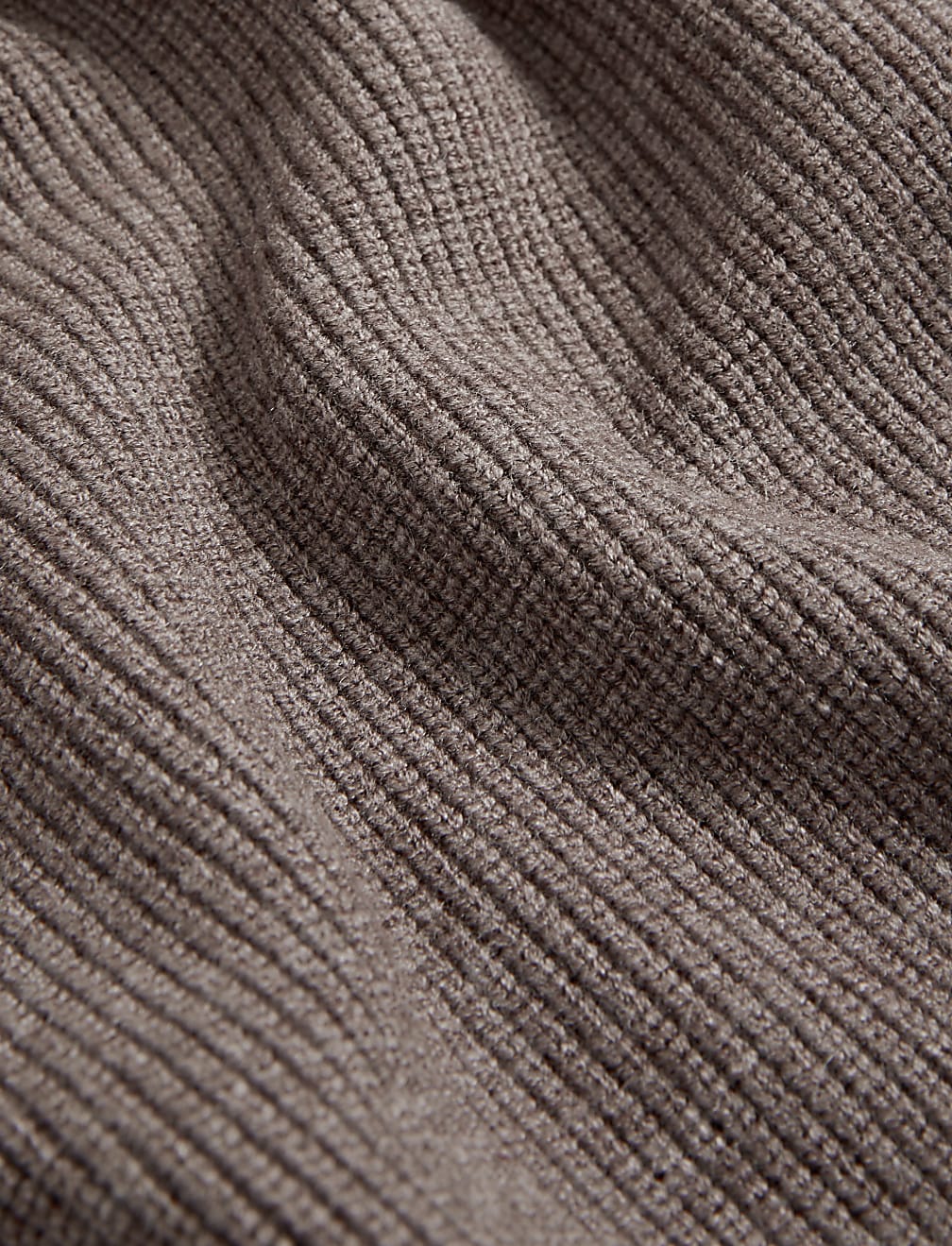 Ribbed Roll Neck Jumper