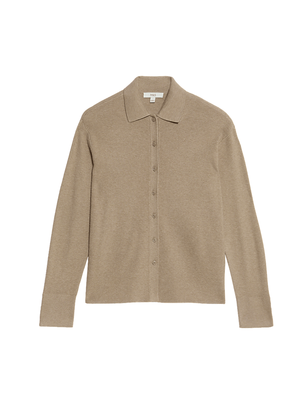 Soft Touch Collared Knitted Top