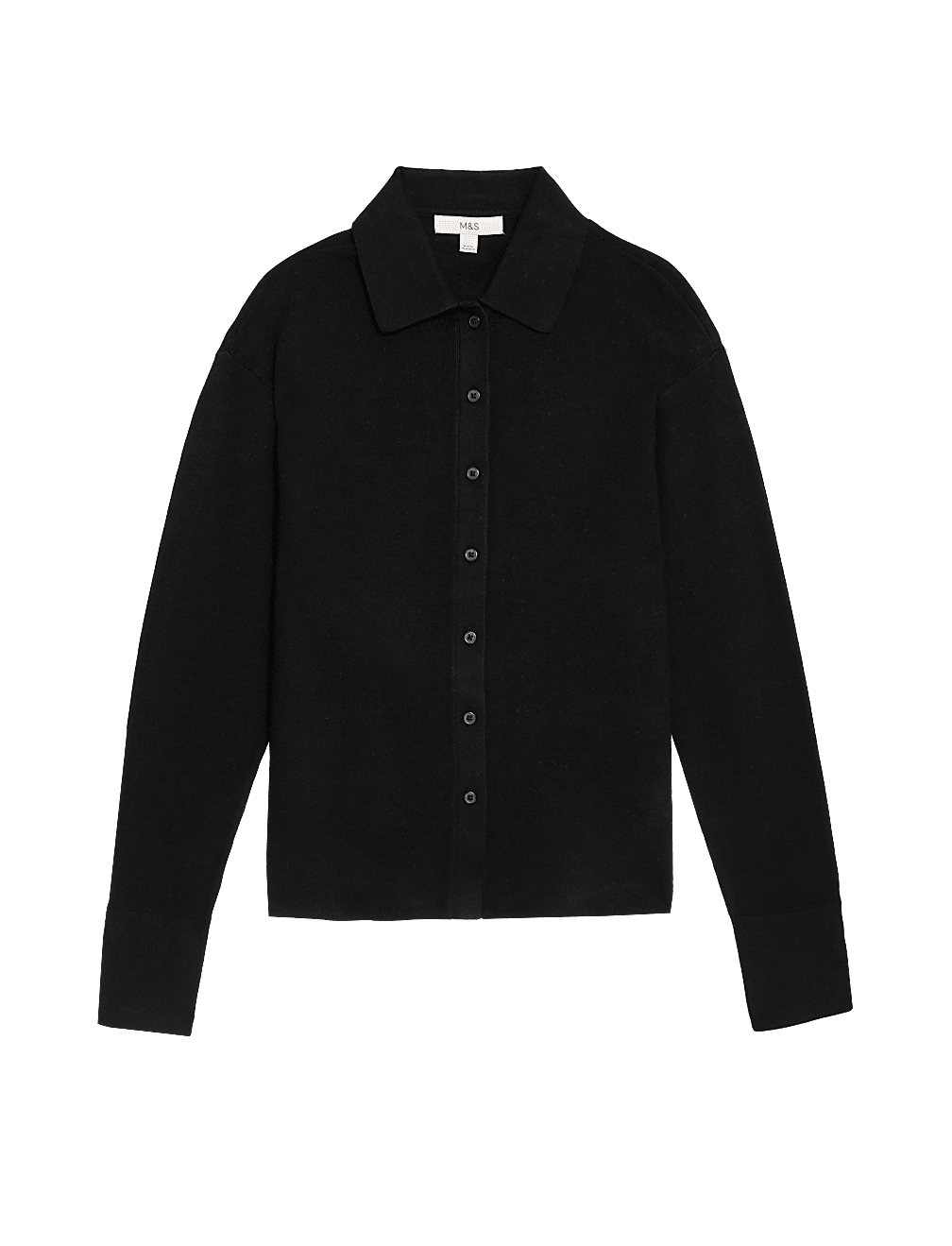 Soft Touch Collared Knitted Top