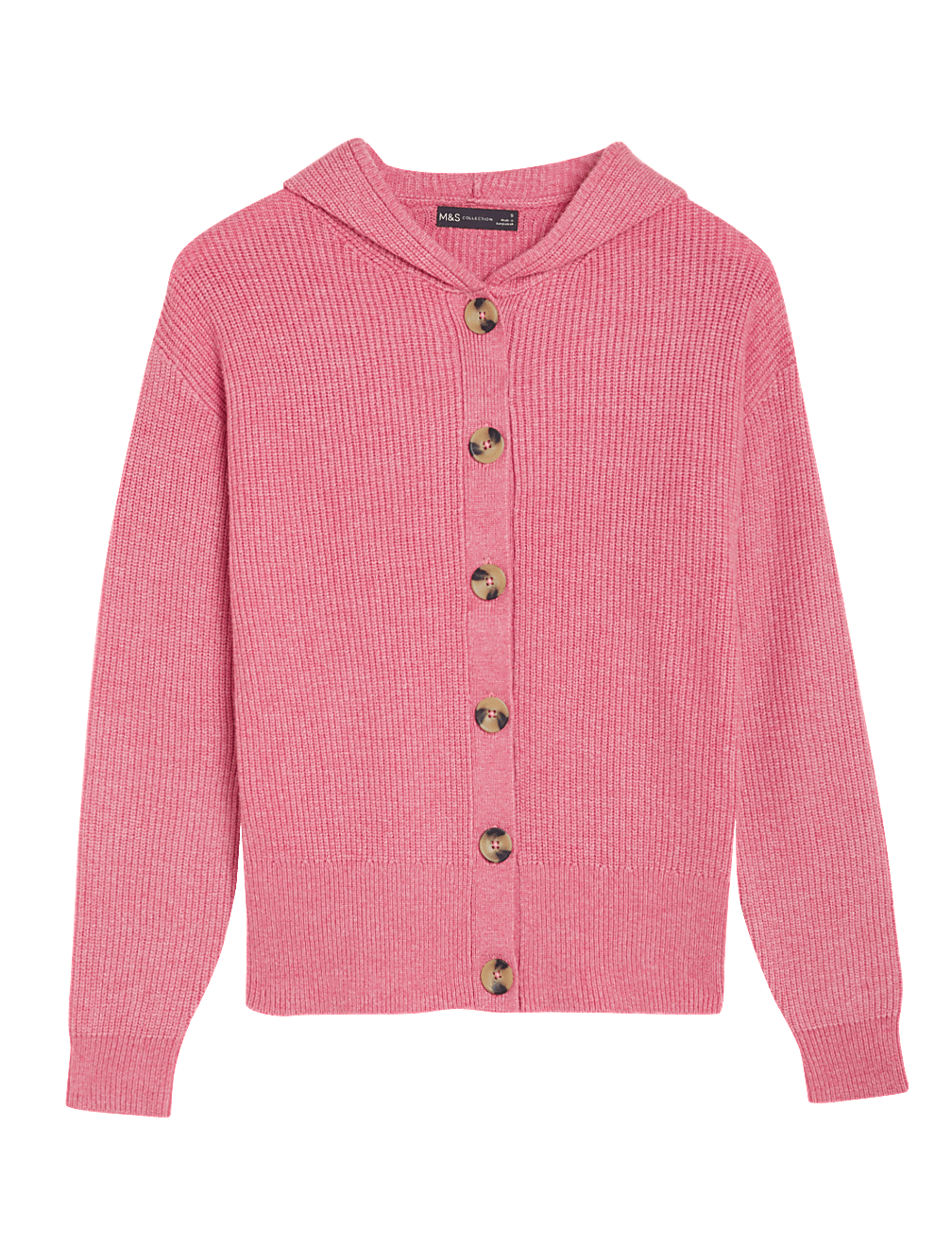 M&s hooded cardigan online