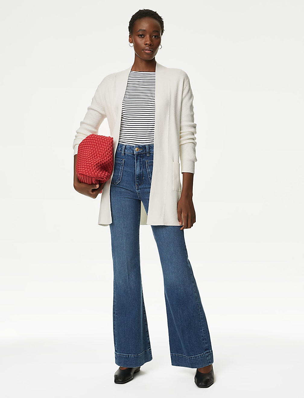 Soft Touch Knitted Longline Cardigan