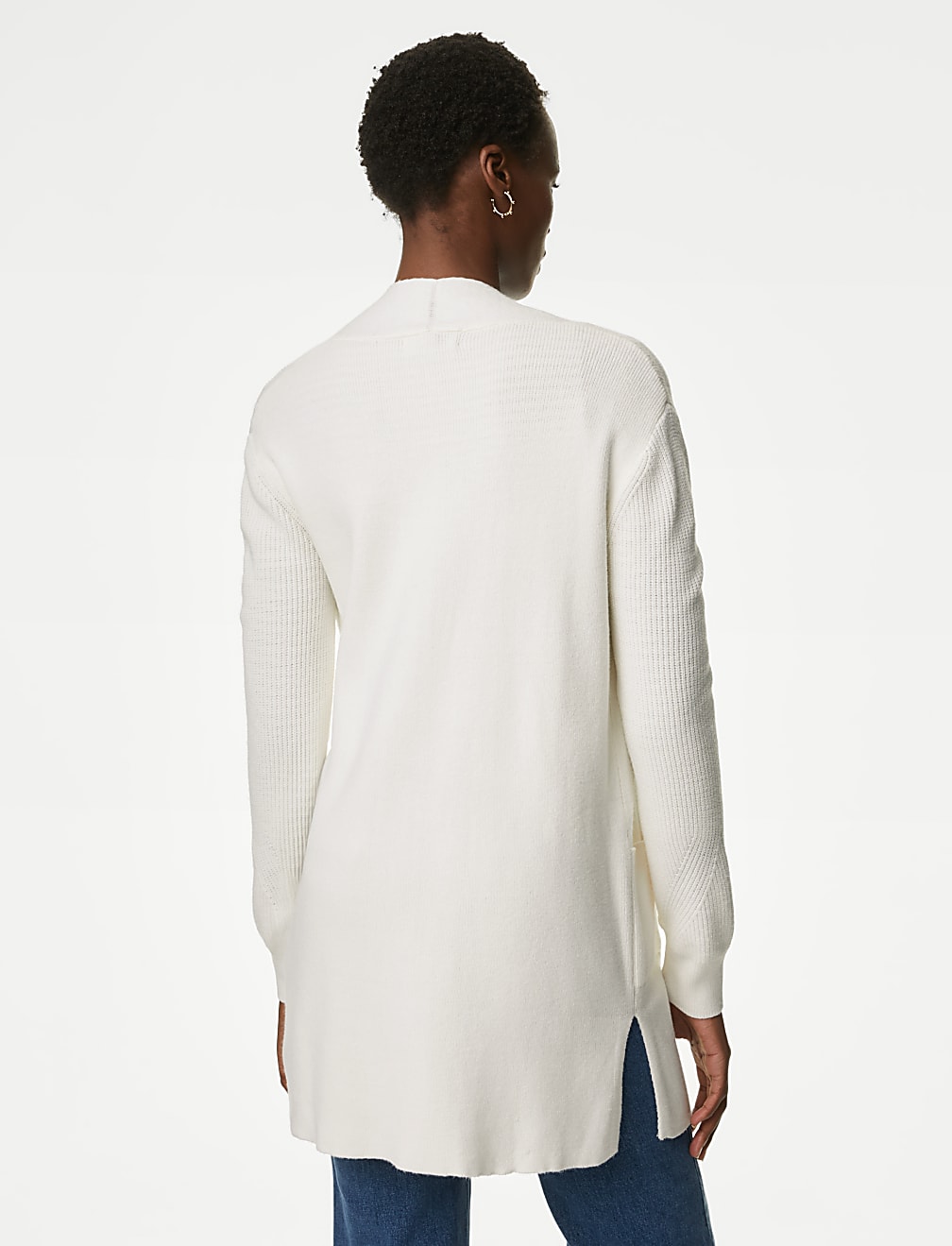 Soft Touch Knitted Longline Cardigan