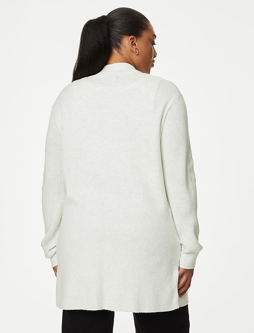 Soft Touch Knitted Longline Cardigan