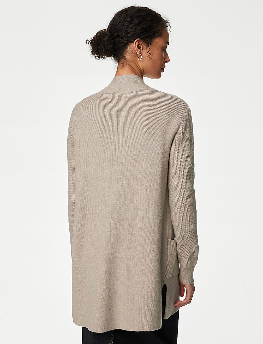 Soft Touch Knitted Longline Cardigan