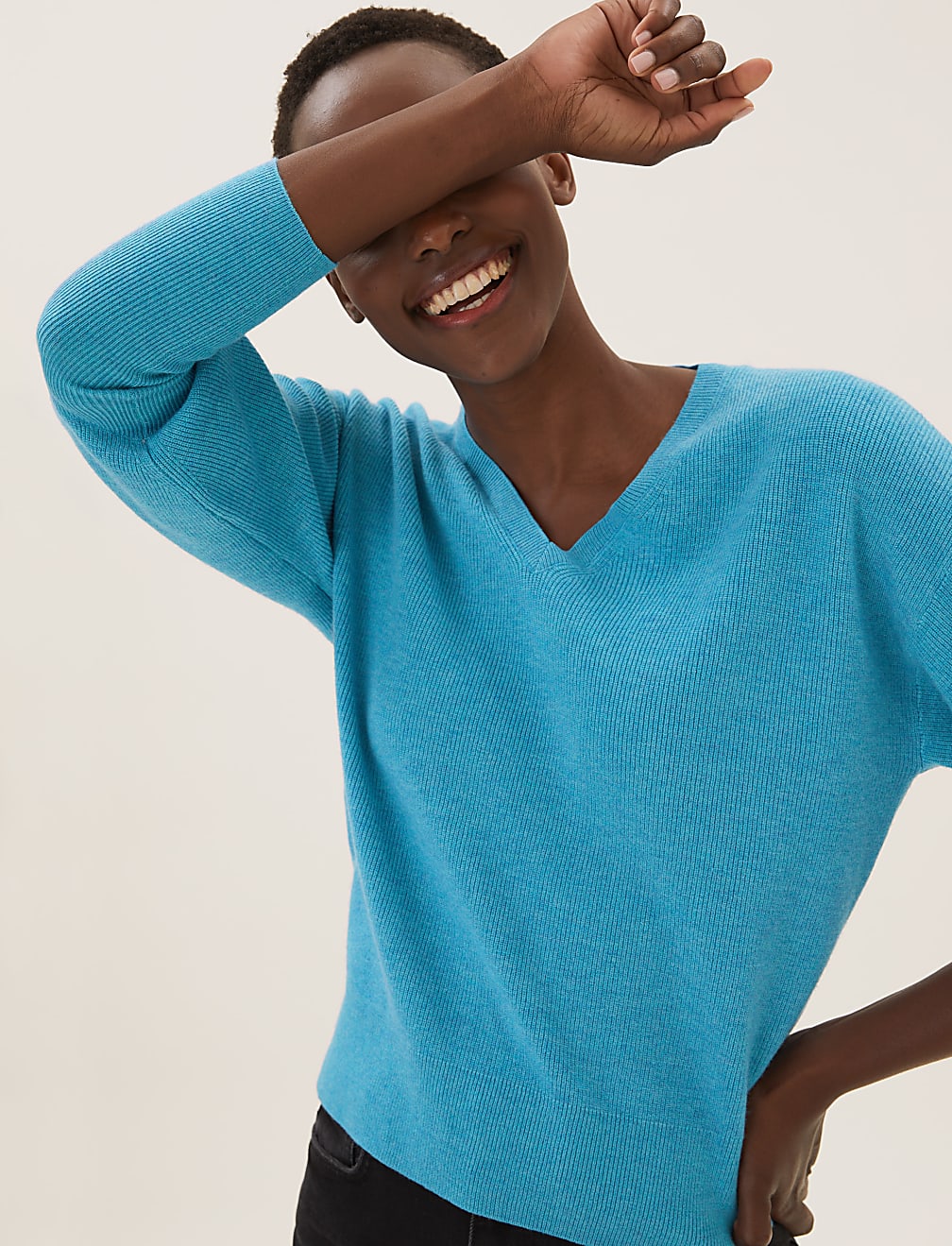 Soft Touch V-Neck Jumper