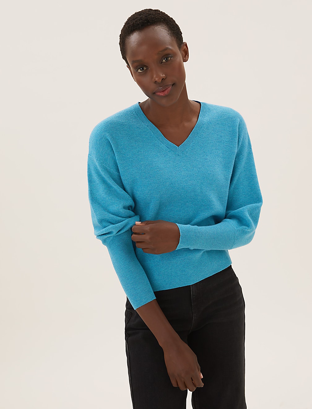Soft Touch V-Neck Jumper