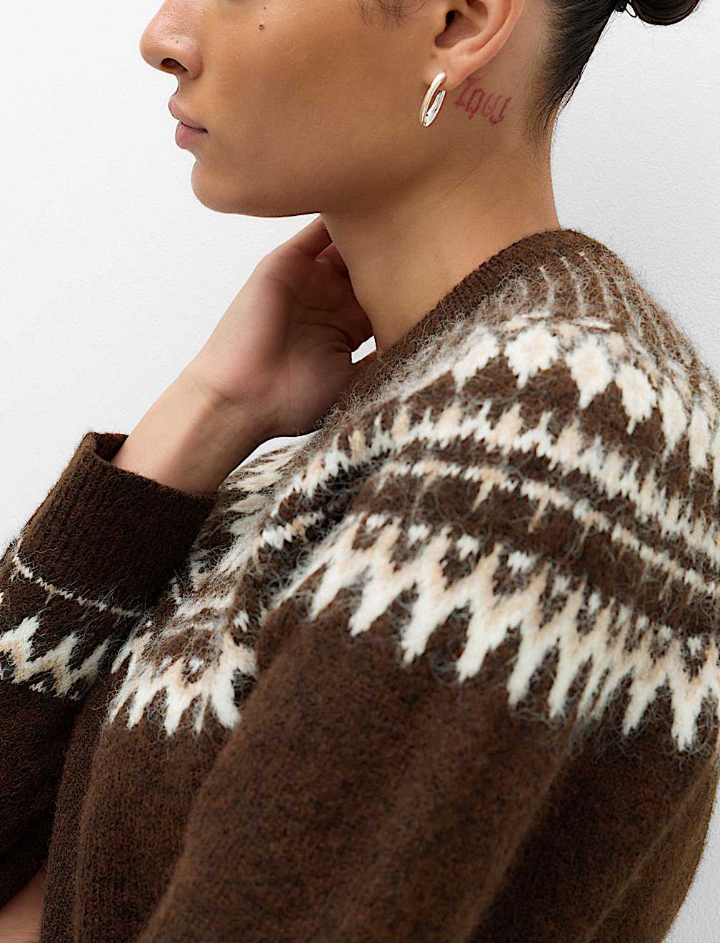 Fairisle Crew Neck  Jumper
