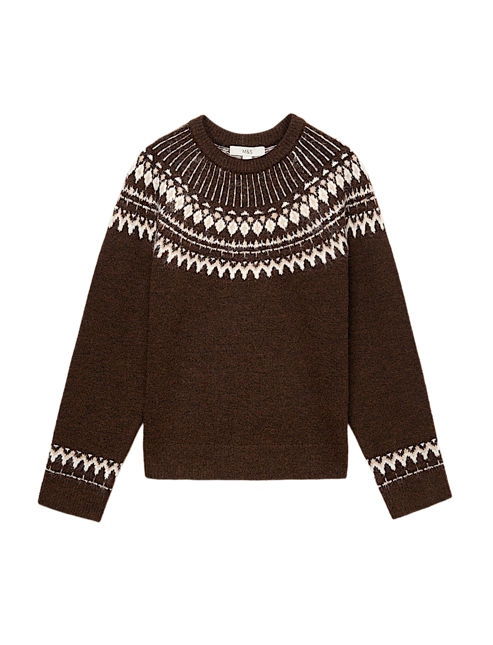 Fairisle Crew Neck  Jumper
