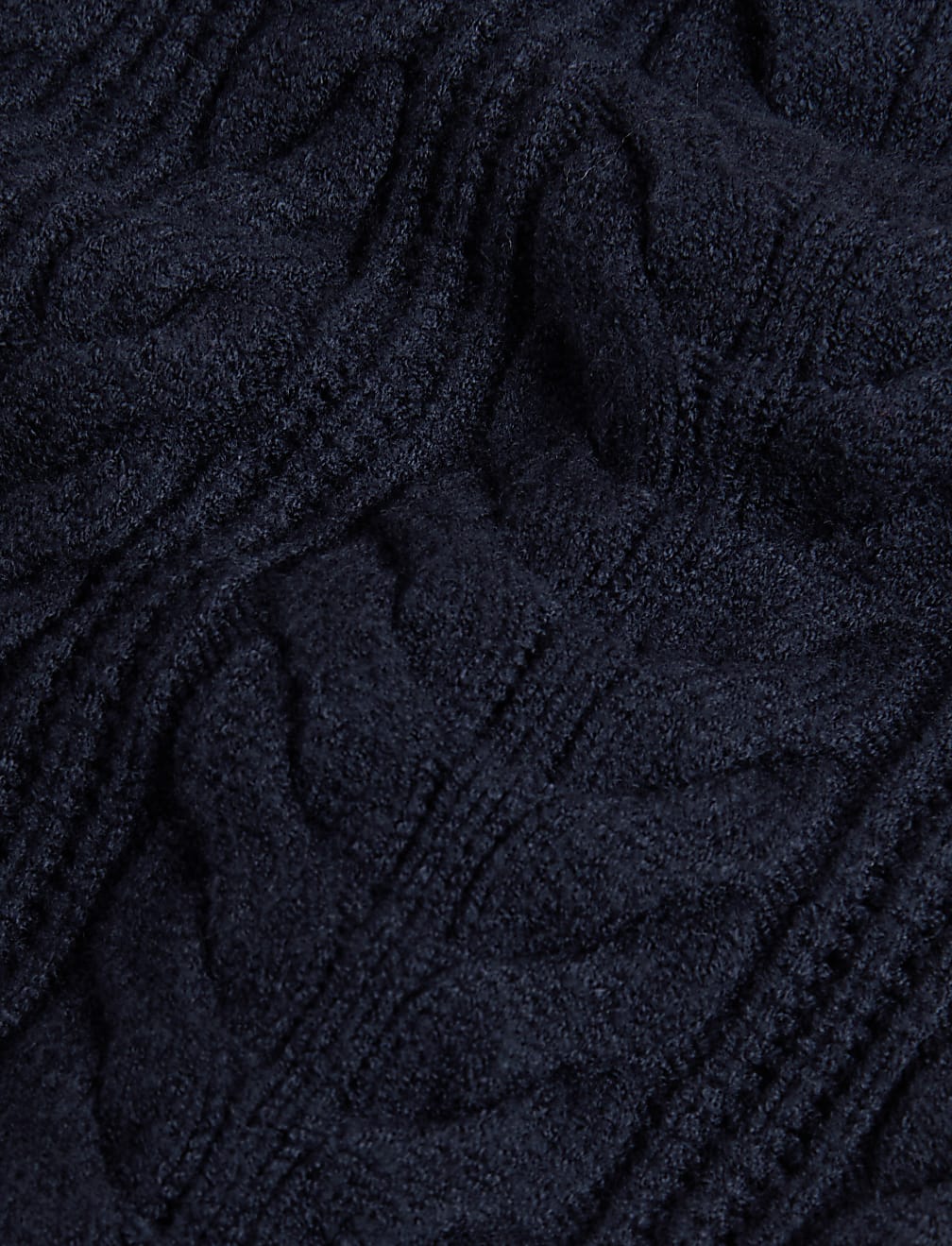 Soft Touch Cable Knit V-Neck Cardigan