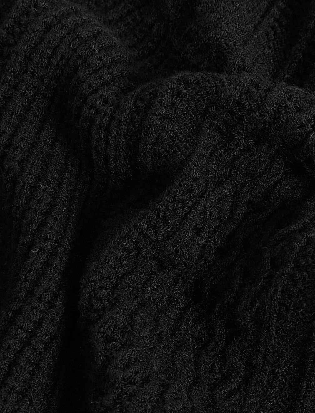 Soft Touch Cable Knit Collared Cardigan