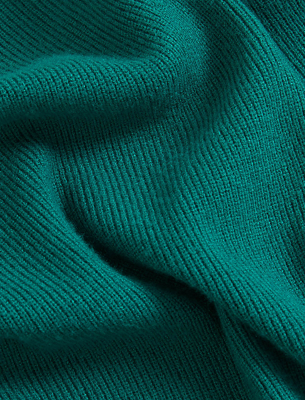 Soft Touch Ribbed V-Neck Relaxed Cardigan