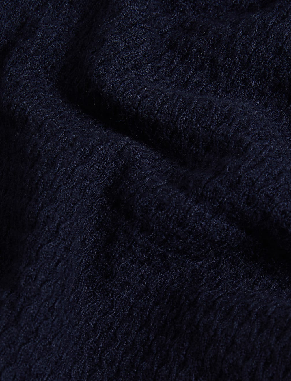 Soft Touch Textured Relaxed Zip Up Hoodie
