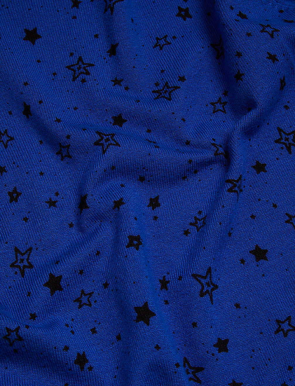 Star Print Crew Neck Jumper