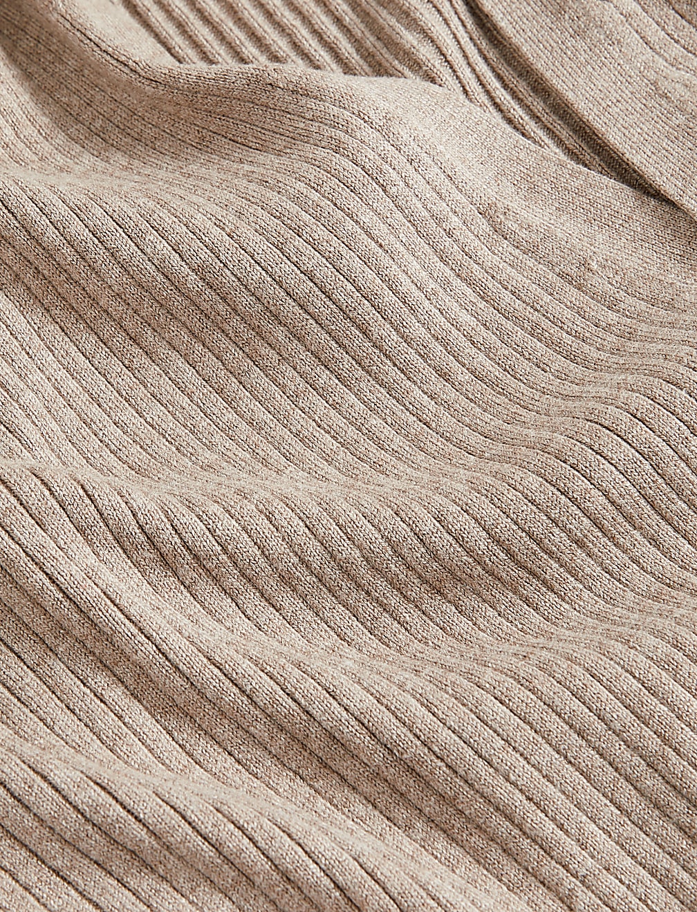 Ribbed Edge to Edge Longline Cardigan