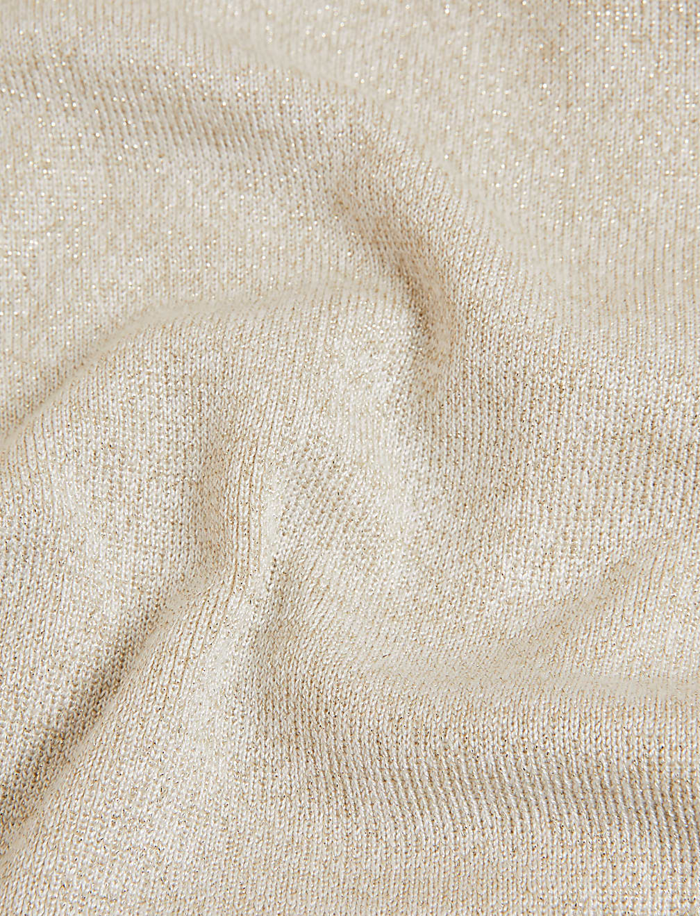 Sparkly Funnel Neck Jumper