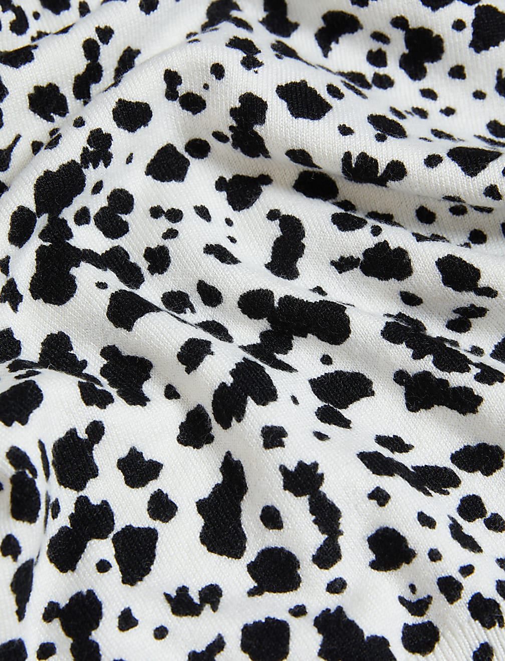 Animal Print Blouson Sleeve Jumper