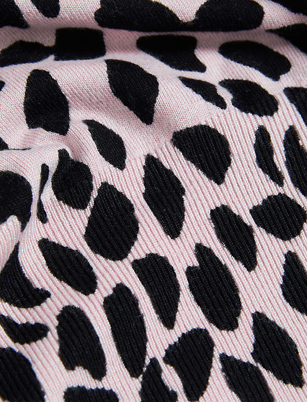 Animal Print Crew Neck Jumper