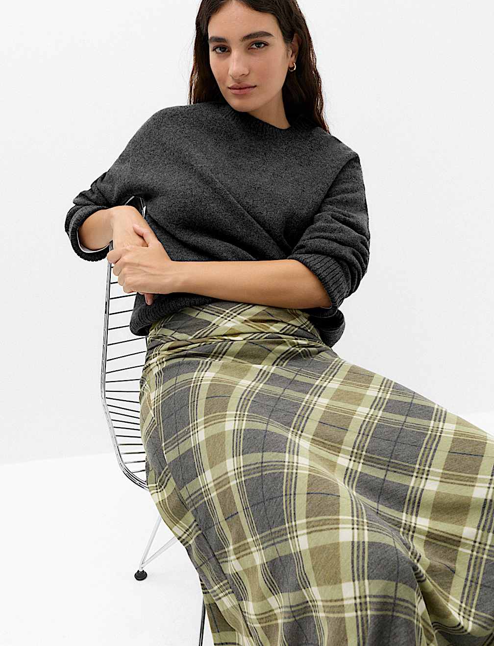Crew Neck Relaxed Jumper