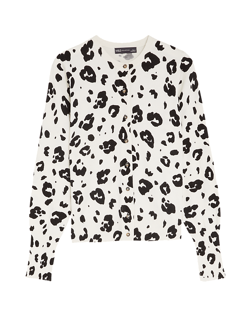 Marks and spencer leopard cardigan clearance